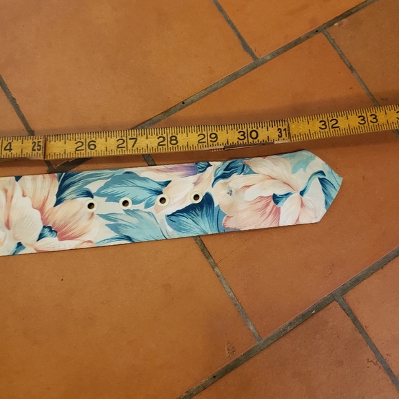 80s VTG Pastel Floral Garden Party Dress - Picture 10 of 12